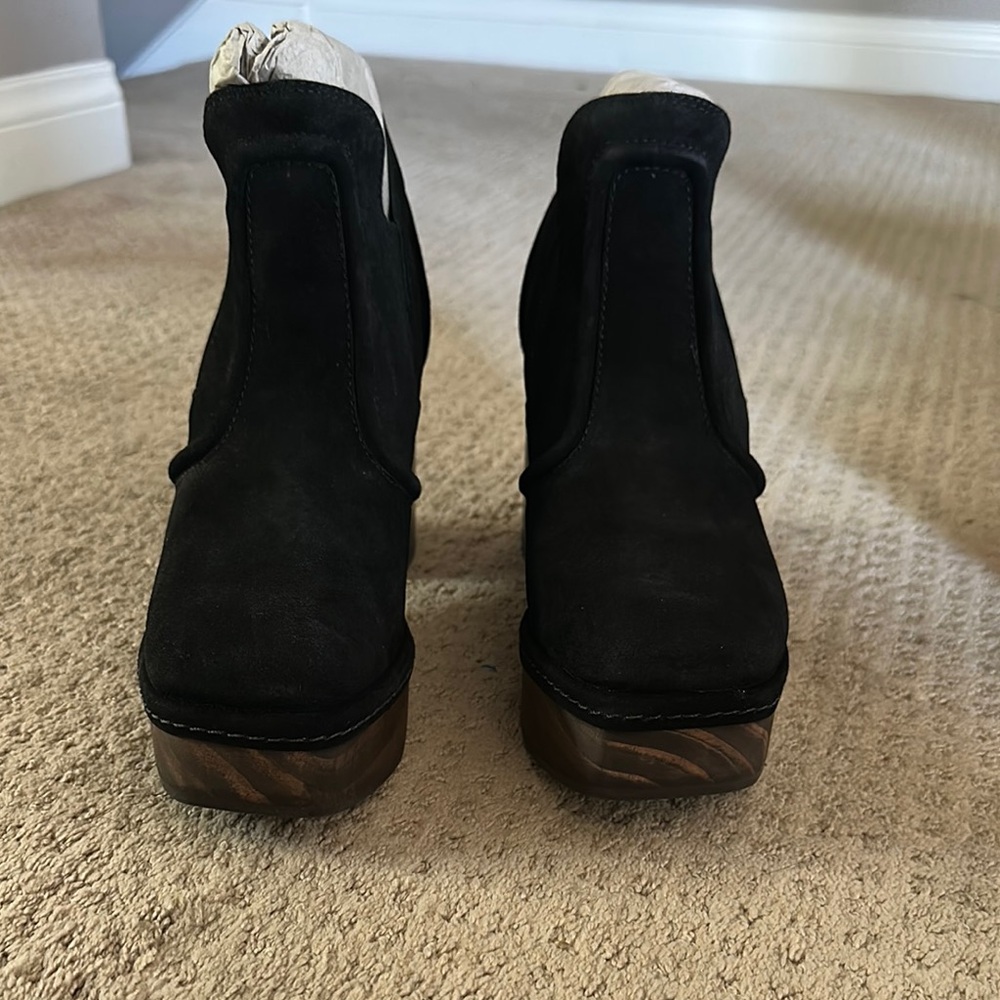 Black Suede Ankle Boots